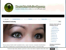Tablet Screenshot of kontaktne-sosovky.com